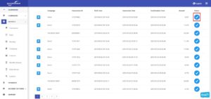 Giao diện nền tảng Accesstrade hiển thị các tùy chọn chiến dịch và phân tích