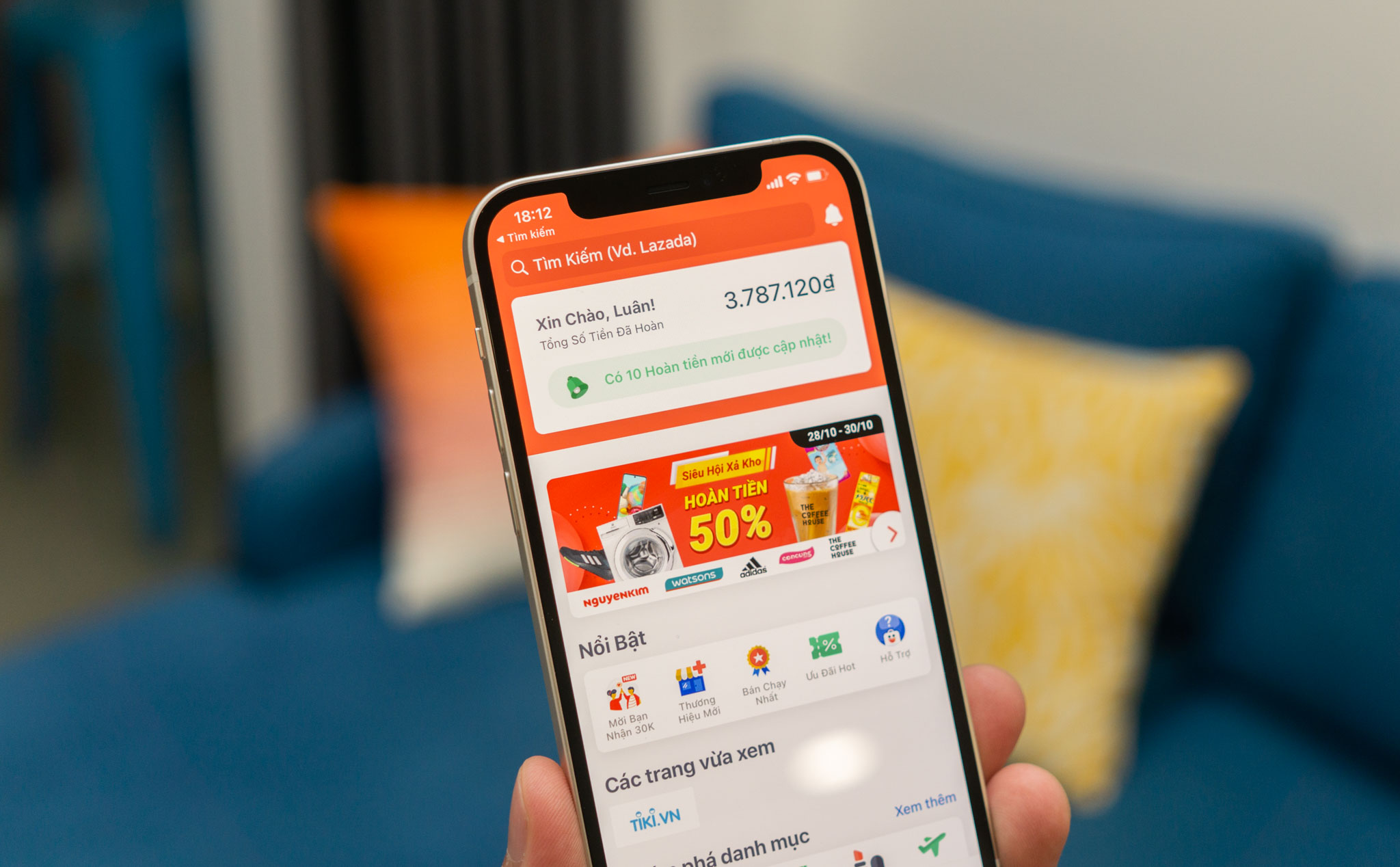 Ứng dụng cashback trên điện thoại giúp người dùng tiết kiệm hiệu quả khi mua sắm