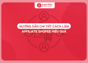 Giao diện trang chủ của Shopee Affiliate
