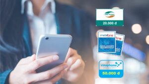 Người dùng đang thực hiện nhiệm vụ trên app kiếm thẻ cào online