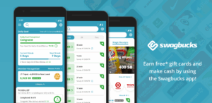 Giao diện thân thiện của ứng dụng Swagbucks trên điện thoại