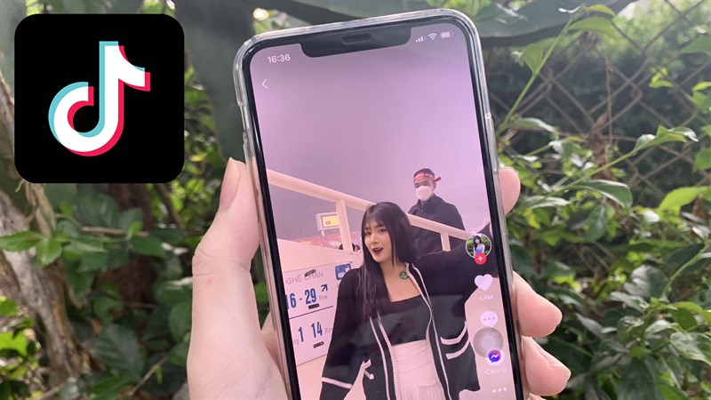 Hình ảnh minh họa một người đang xem các xu hướng mới nhất trên TikTok