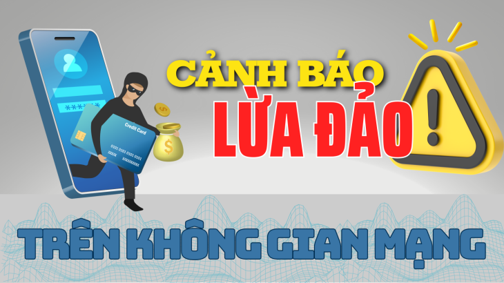 Hình ảnh minh họa về cảnh báo lừa đảo trên mạng