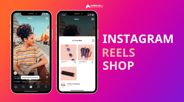 Người dùng đang duyệt sản phẩm trên Instagram Shopping