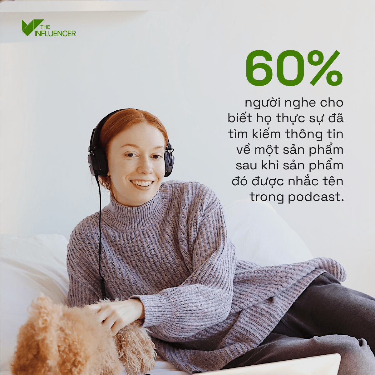 Podcaster bán sản phẩm liên quan đến podcast để tăng thu nhập