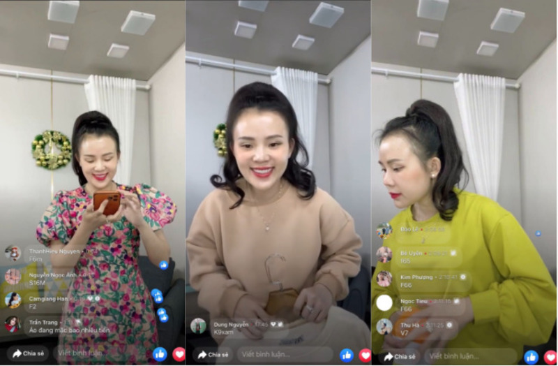 Buổi live stream là cơ hội tốt để tăng cường sự tương tác với người theo dõi